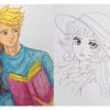 Fine momentum art class student's manga artwork