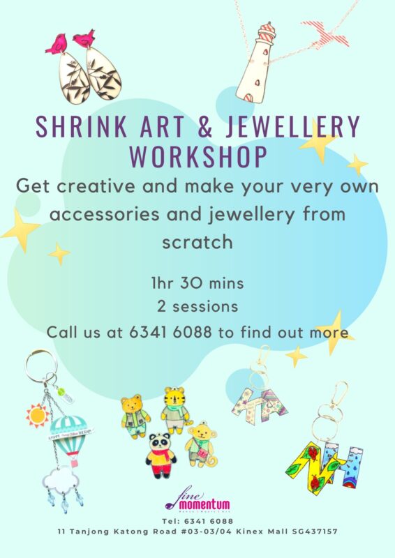 Fine momentum art and jewellery workshop brochure