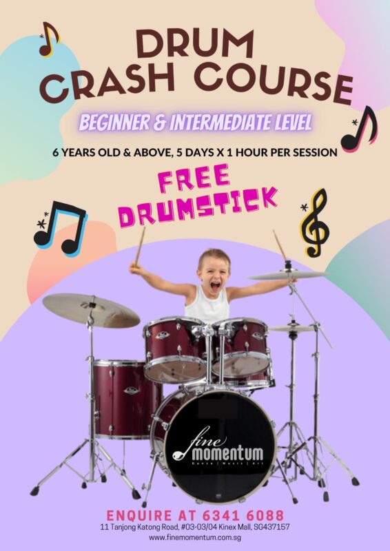 Fine momentum drum crash course brochure