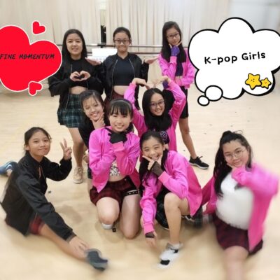 Fine momentum kpop dance lesson students
